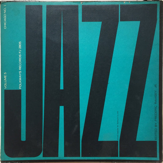Various – Jazz Volume 5: Chicago No. 1 LP