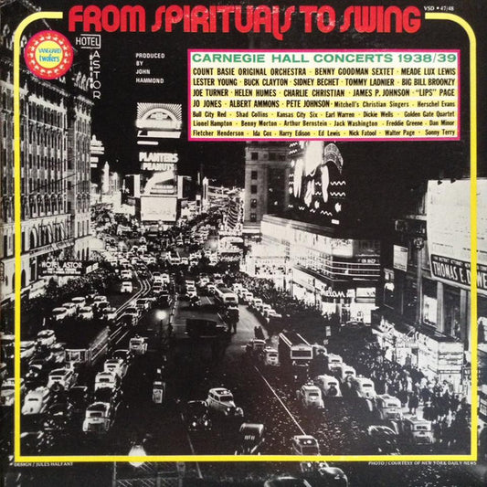 Various Artists – From Spirituals To Swing – Carnegie Hall Concerts 1938/39 2LP