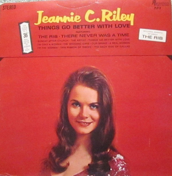 Jeannie C. Riley – Things Go Better With Love LP