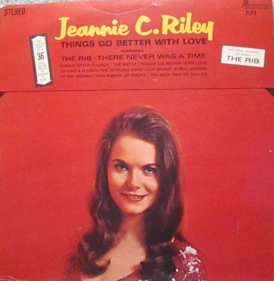 Jeannie C. Riley – Things Go Better With Love LP