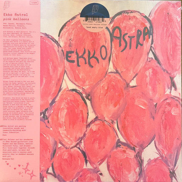 Ekko Astral – Pink Balloons (Head Empty Blue) LP