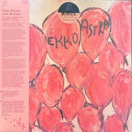 Ekko Astral – Pink Balloons (Head Empty Blue) LP