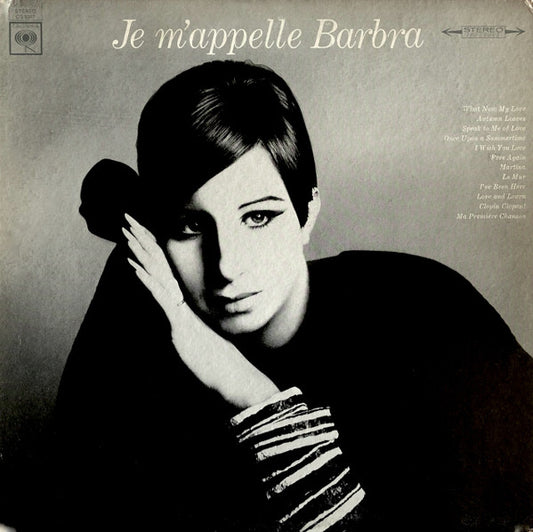 Barbra Streisand – Je M'Appelle Barbra LP