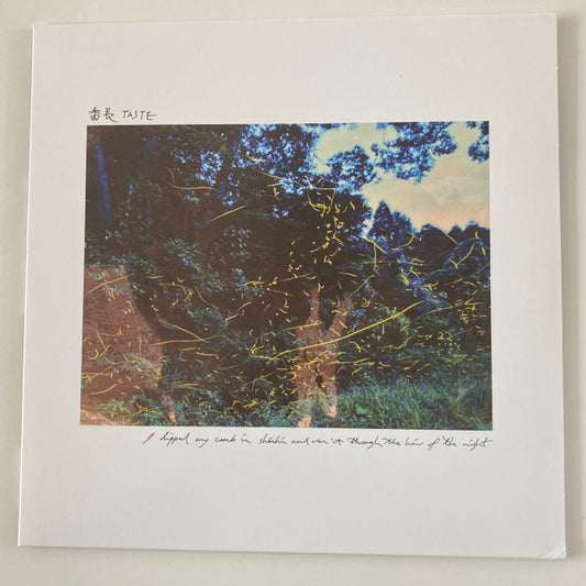 番長 Taste – I Dipped My Comb In Shochu And Ran It Through The Hair Of The Night LP
