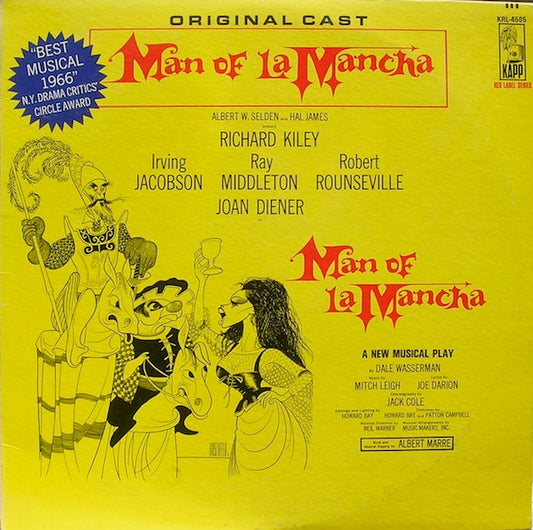 Soundtrack - Man Of La Mancha (Original Cast Recording) LP