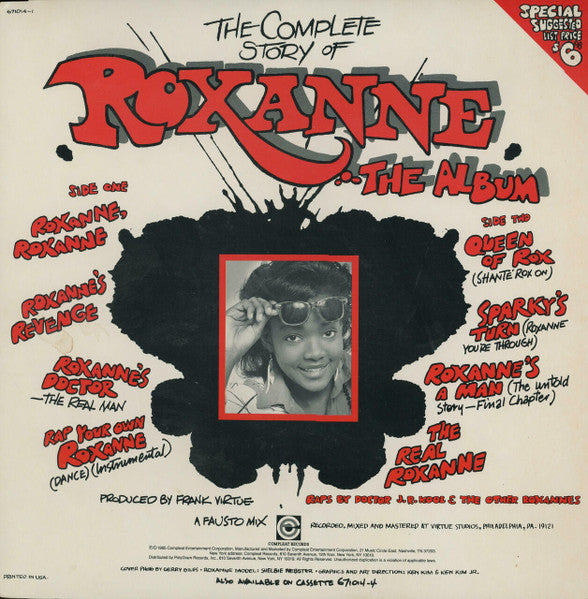 Doctor J.R. Kool & The Other Roxannes – The Complete Story Of Roxanne...The Album LP