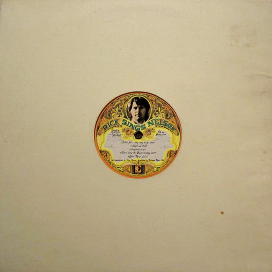 Rick Nelson & The Stone Canyon Band – Rick Sings Nelson LP