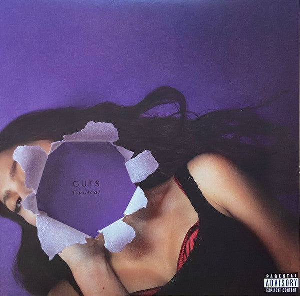 Olivia Rodrigo ‎– Guts (Spilled) (Clear w/ Red Splatter Vinyl) LP