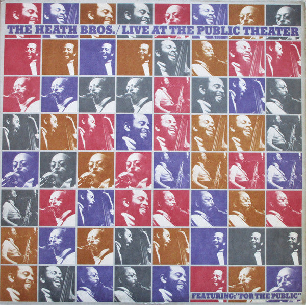 The Heath Bros. – Live At The Public Theater LP