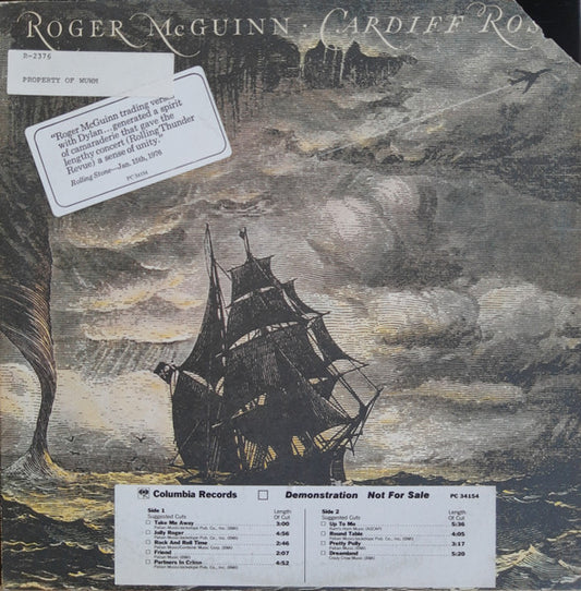 Roger McGuinn – Cardiff Rose LP