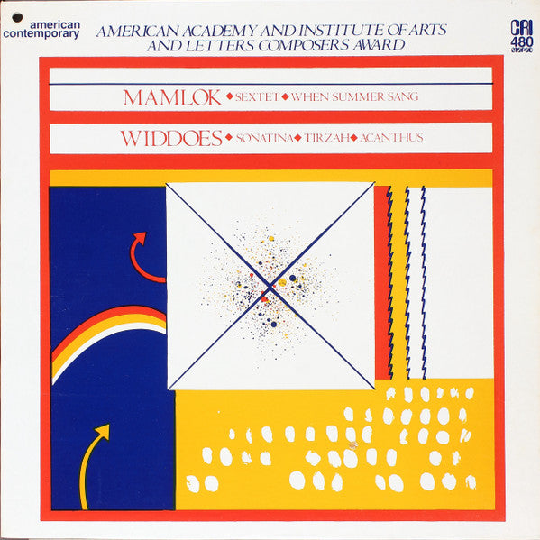 Mamlok, Widdoes – Sextet / When Summer Sang / Sonatina / Tirzah / Acanthus LP