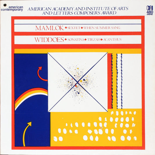 Mamlok, Widdoes – Sextet / When Summer Sang / Sonatina / Tirzah / Acanthus LP