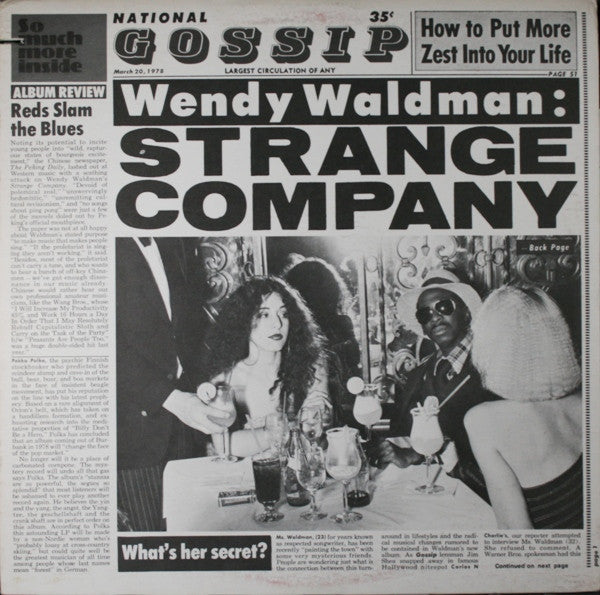 Wendy Waldman – Strange Company LP