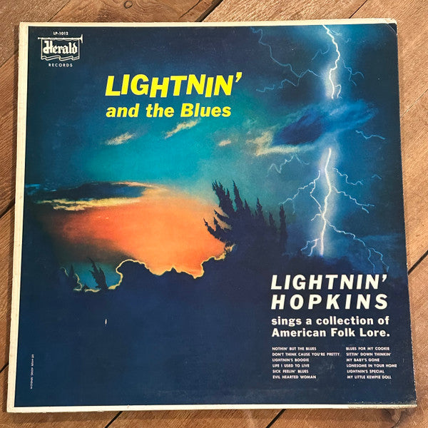 Lightnin' Hopkins - Lightnin' And The Blues (DG Color labels) LP