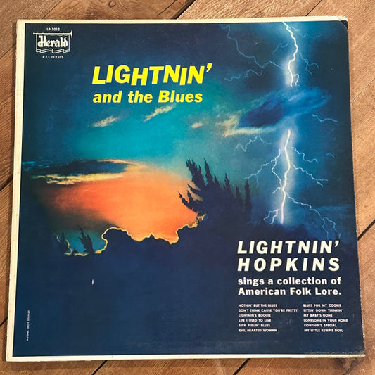 Lightnin' Hopkins - Lightnin' And The Blues (DG Color labels) LP