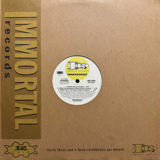 Funkdoobiest – Rock On (Promo) 12"