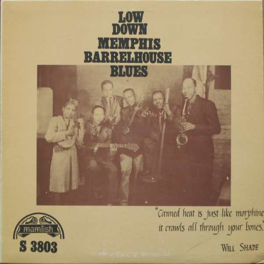 Various – Low Down Memphis Barrelhouse Blues LP