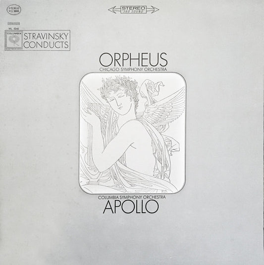 Igor Stravinsky - Conducts Orpheus / Apollo LP