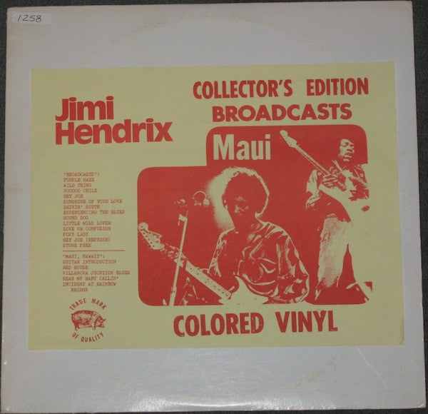 Jimi Hendrix – Maui Broadcasts 2LP