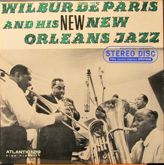 Wilbur De Paris - & His New Orleans Jazz LP