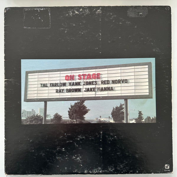 Tal Farlow, Hank Jones, Red Norvo, Ray Brown, Jake Hanna – On Stage LP