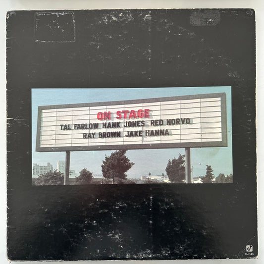 Tal Farlow, Hank Jones, Red Norvo, Ray Brown, Jake Hanna – On Stage LP