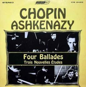 Chopin - Chopin / Ashkenazy – Four Ballades / Trois Nouvelles Études LP