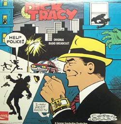 Dick Tracy ‎– Original Radio Broadcasts LP