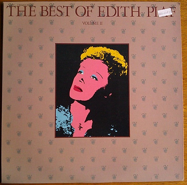 Edith Piaf – The Best Of Edith Piaf Volume II LP