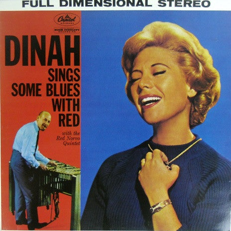 Dinah Shore – Dinah Sings Some Blues With Red (1985 France Pressing) LP