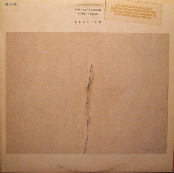 Kim Kashkashian, Robert Levin – Elegies LP