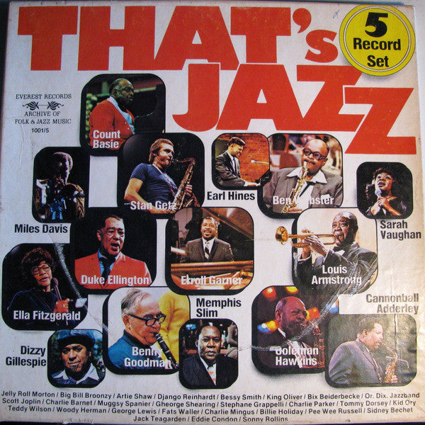 Various Artists - That's Jazz 5LP