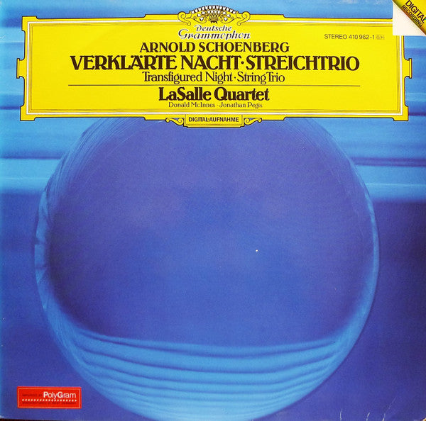 Arnold Schoenberg - Transfigured Night • String Trio LP