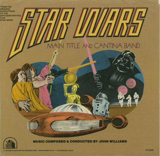 John Williams – Star Wars (Main Title And Cantina Band) 7"