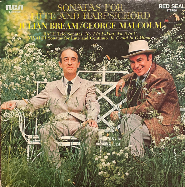 Julian Bream / George Malcolm - Sonatas for Flute And Harpsichord LP