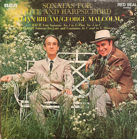 Julian Bream / George Malcolm - Sonatas for Flute And Harpsichord LP