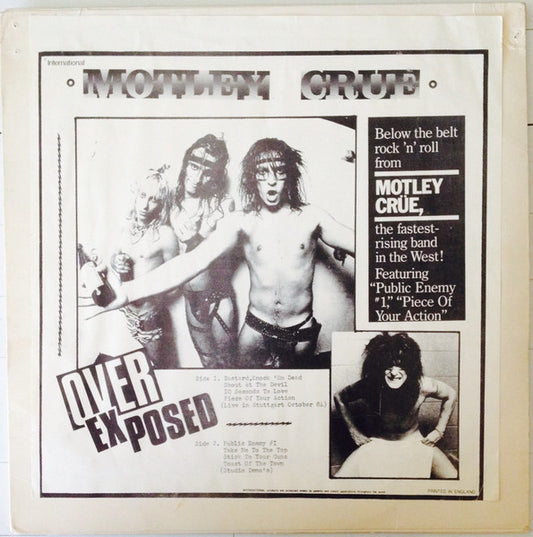 Mötley Crüe - Over Exposed LP