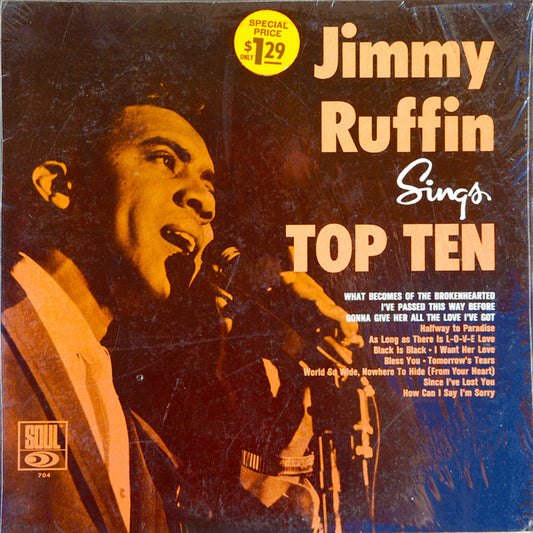 Jimmy Ruffin - Sings Top Ten LP