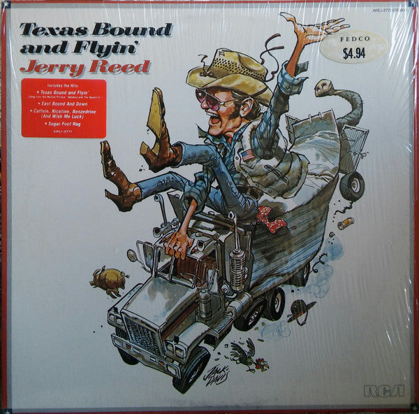 Jerry Reed – Texas Bound And Flyin' LP