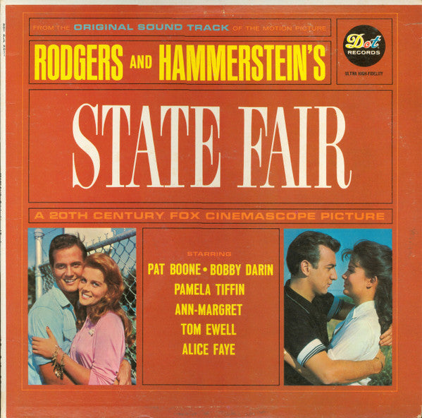 Pat Boone / Bobby Darin / Pamela Tiffin – Rodgers And Hammerstein's State Fair LP