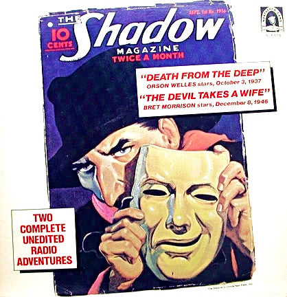 The Shadow - Death From The Deep / The Devil Takes A Wife LP