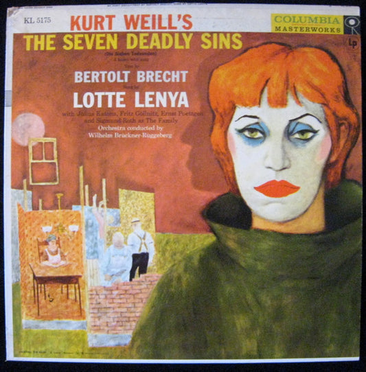 Lotte Lenya - Kurt Weill's The Seven Deadly Sins LP