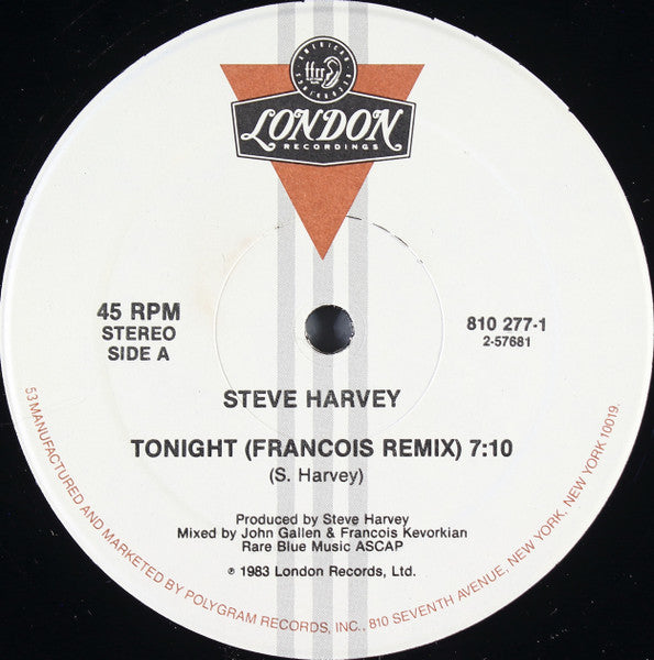 Steve Harvey – Tonight 12"