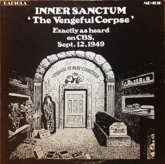 Inner Sanctum / The Hermit's Cave – The Vengeful Corpse / Hanson's Ghost LP