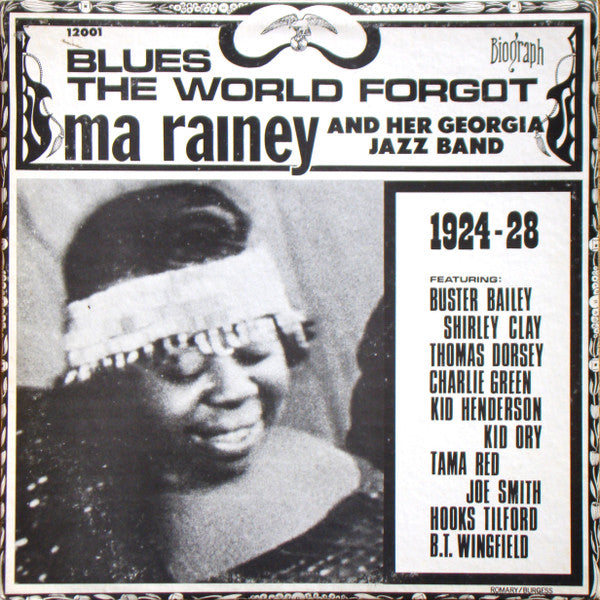 Ma Rainey And Her Georgia Band - Blues The World Forgot LP