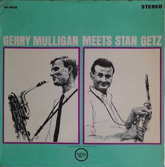 Stan Getz / Gerry Mulligan – Gerry Mulligan Meets Stan Getz LP