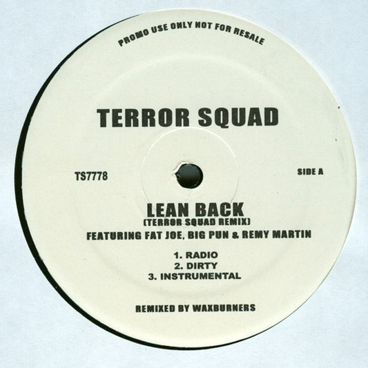 Terror Squad – Lean Back 12"