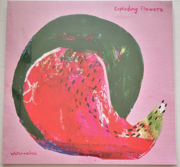 Exploding Flowers – Watermelon/Peacock (White) LP