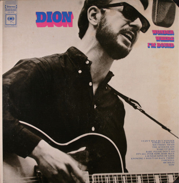 Dion – Wonder Where I'm Bound LP
