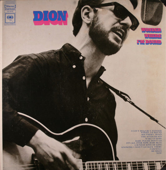 Dion – Wonder Where I'm Bound LP